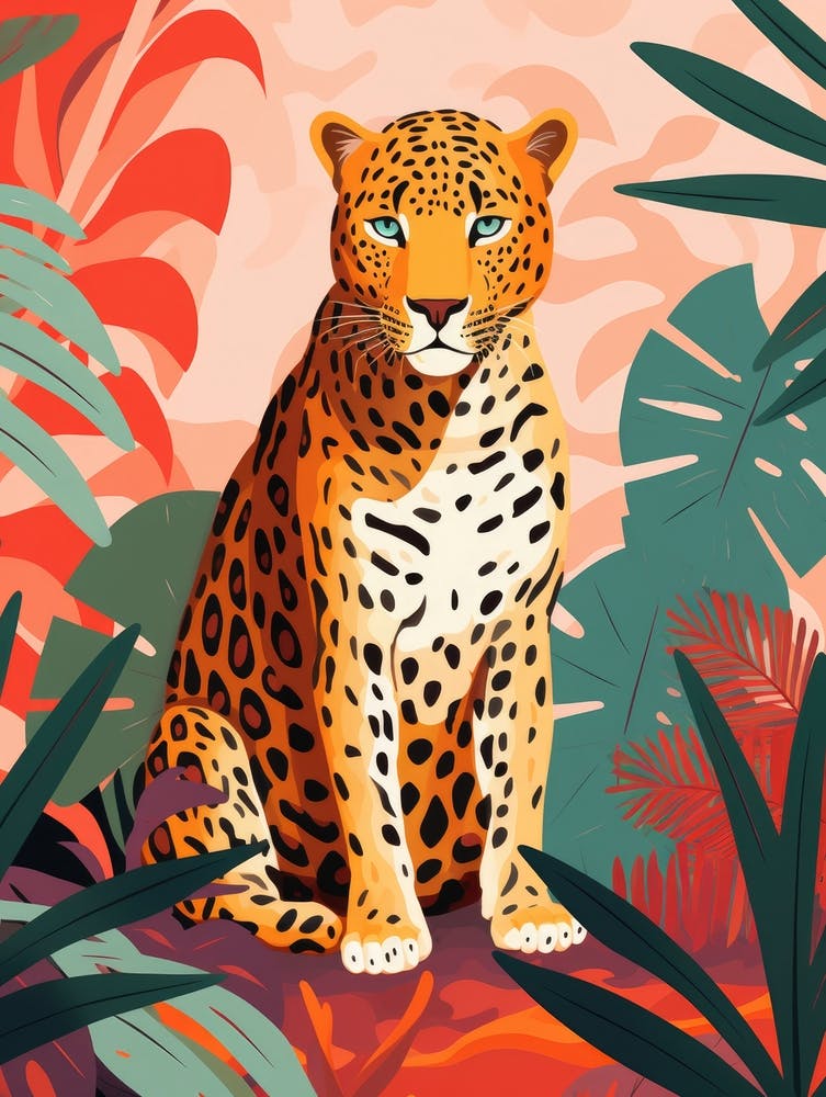 Leopard In The Jungle 25