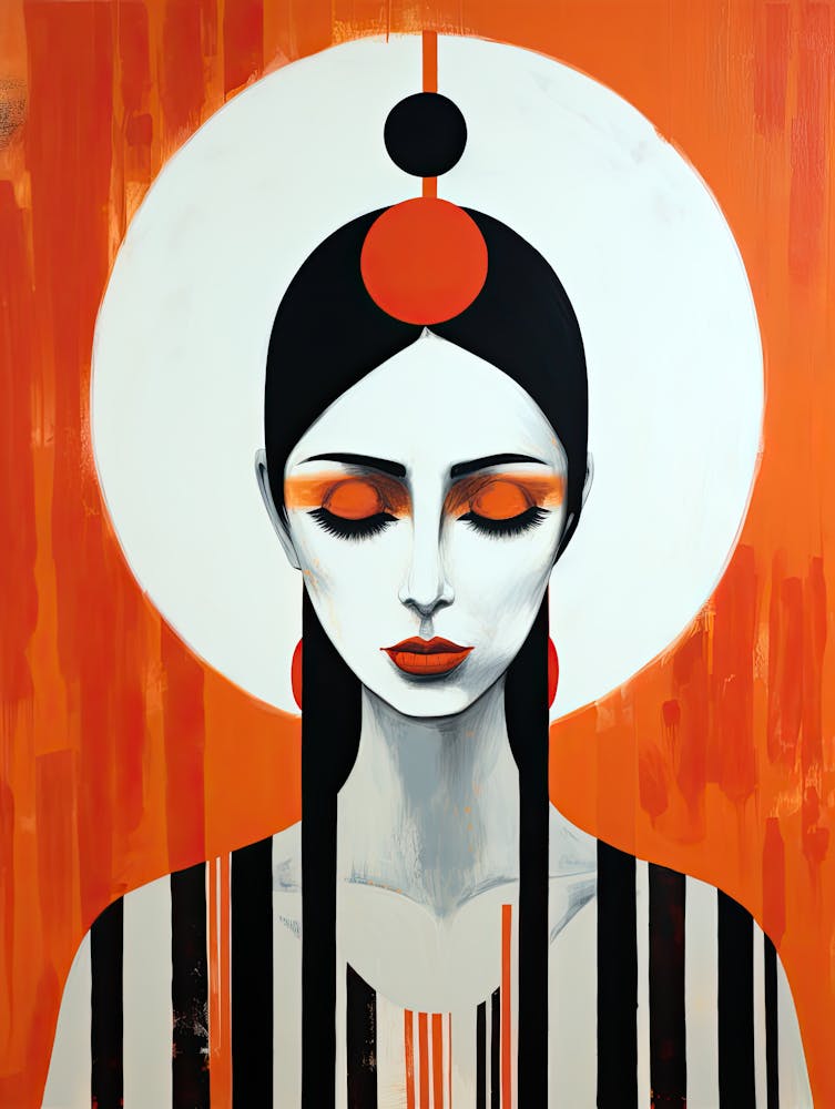 Stammes-Sonnenuntergangs-Legenden, Boho-Kunststil