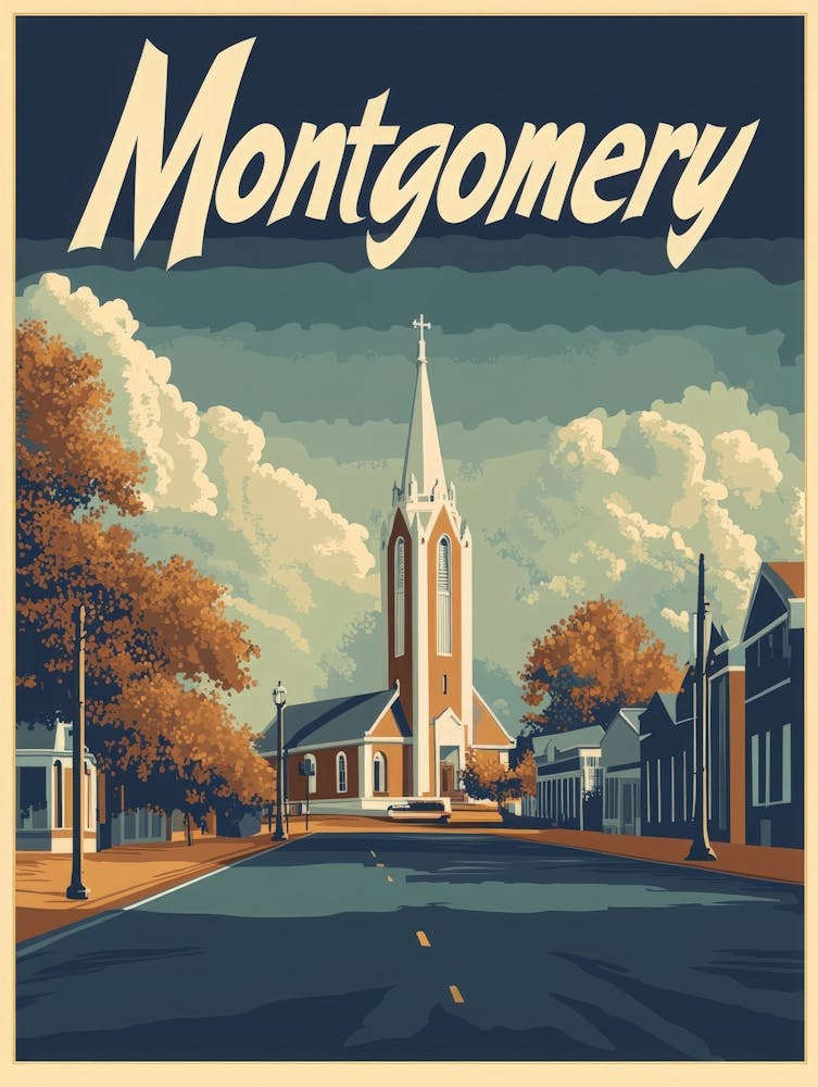 Aihrgdesign A Classic 1960s Travel Poster For Montgomery Show 1c03efe3 4b64 4fe7 B827 15391ee8bb32 1