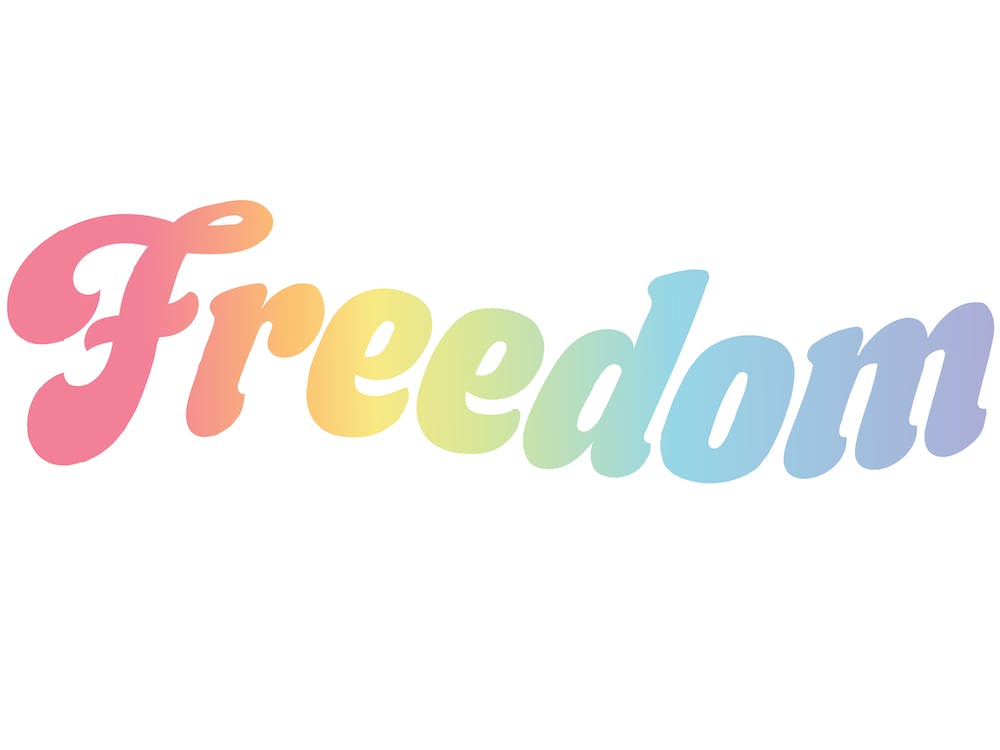 Liberté Fierté Arc-en-ciel