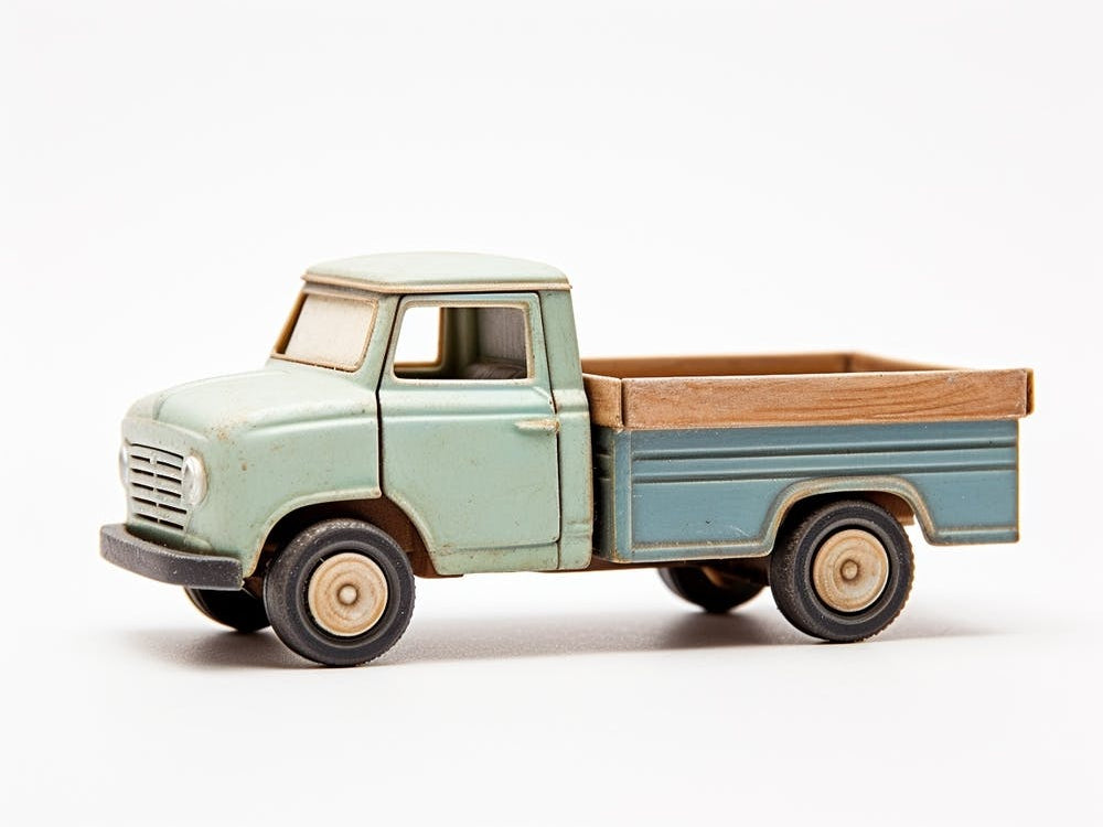 Toy Car Vintage Farm Truck