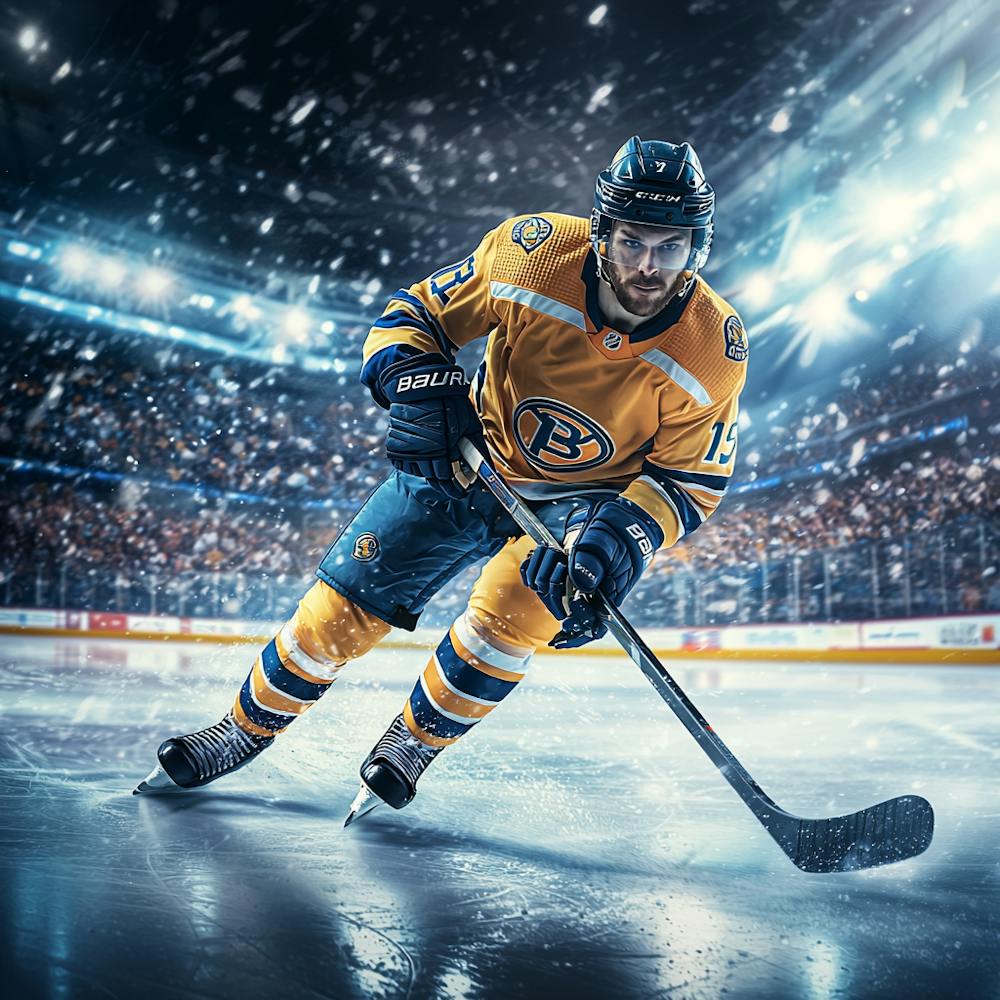 Nashville Predators Hockey Player
