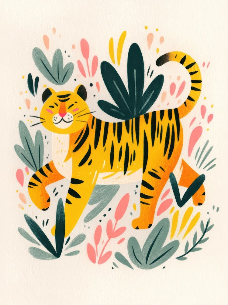 Tiger In The Jungle 65