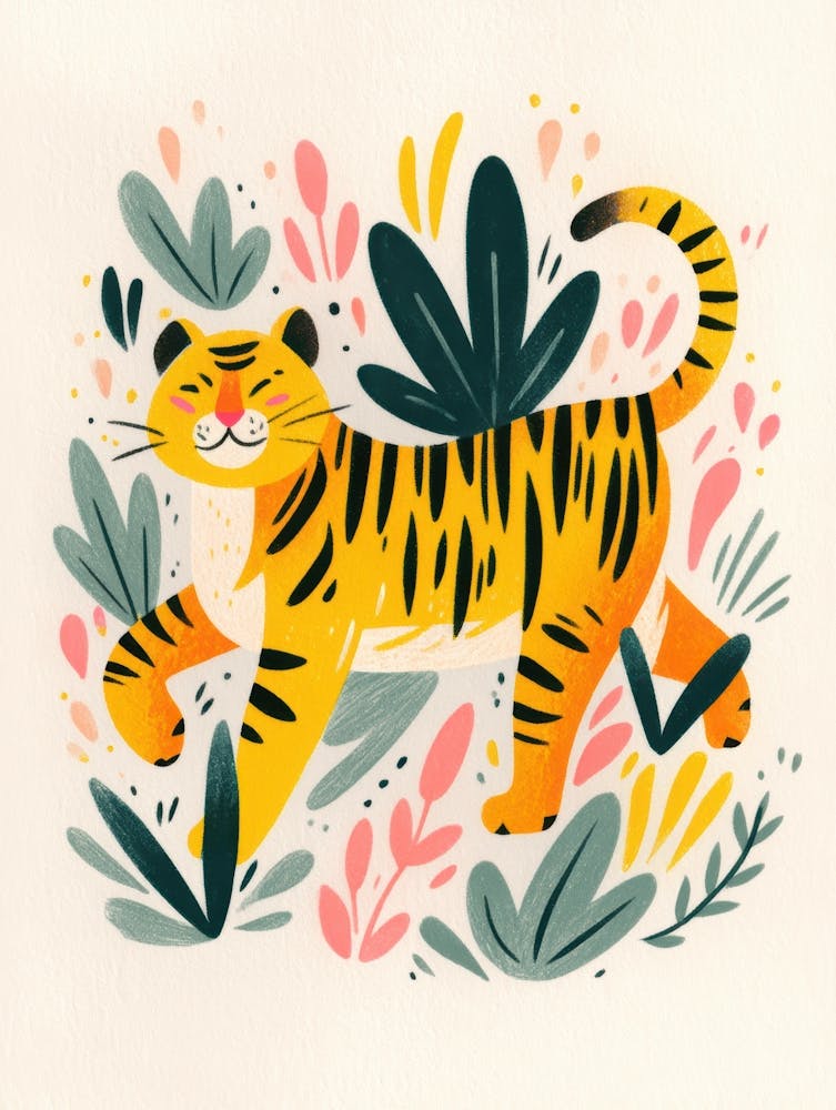 Tiger In The Jungle 65