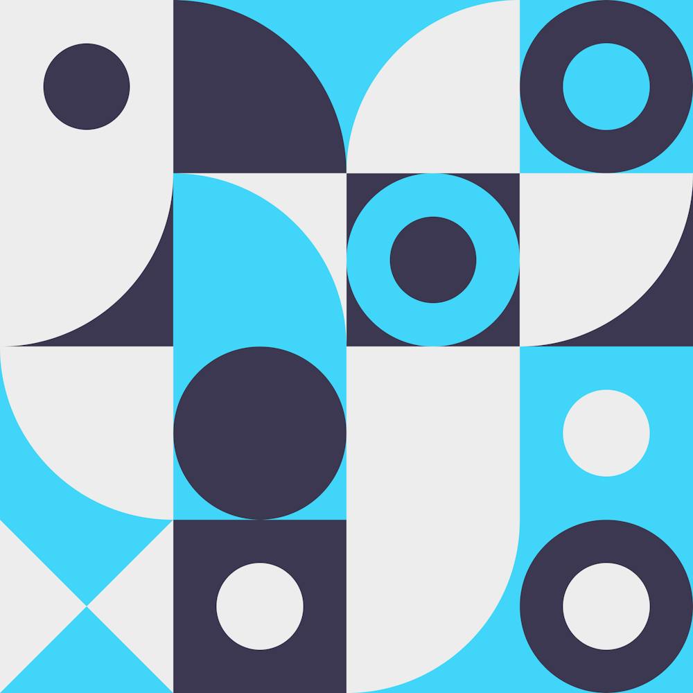 Abstract Geometric Pattern.Wall prints 1