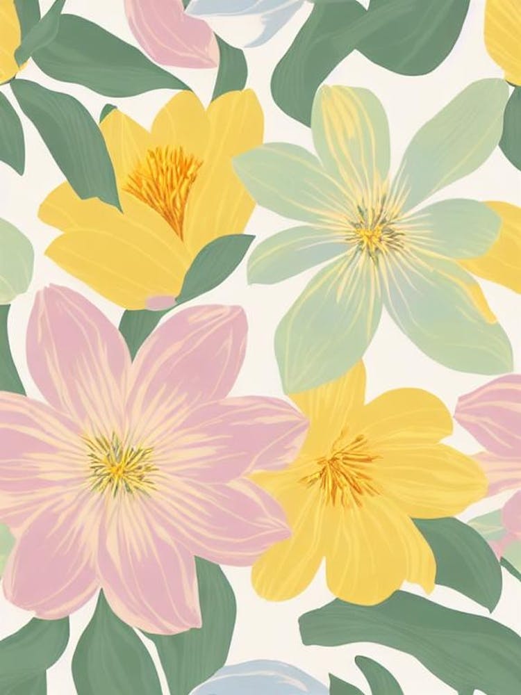 Tulpen Pastell Blumen 3 Blume