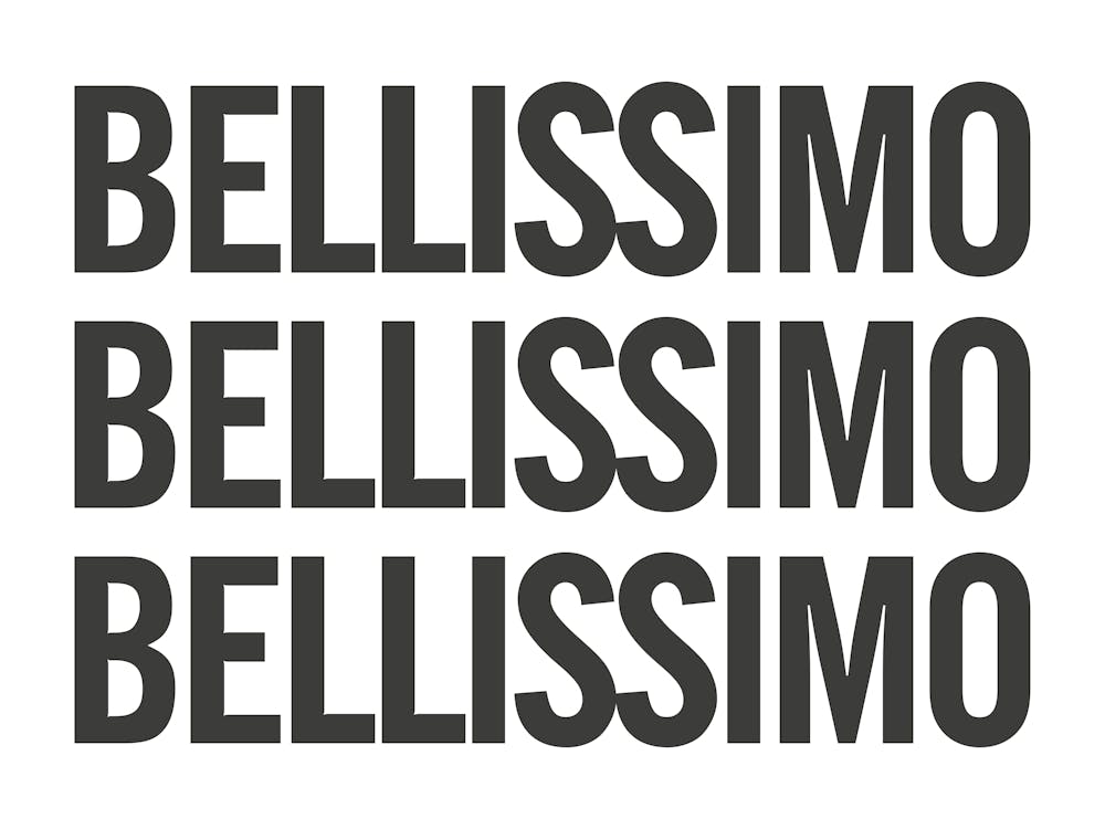 Bellissimo - White And Black