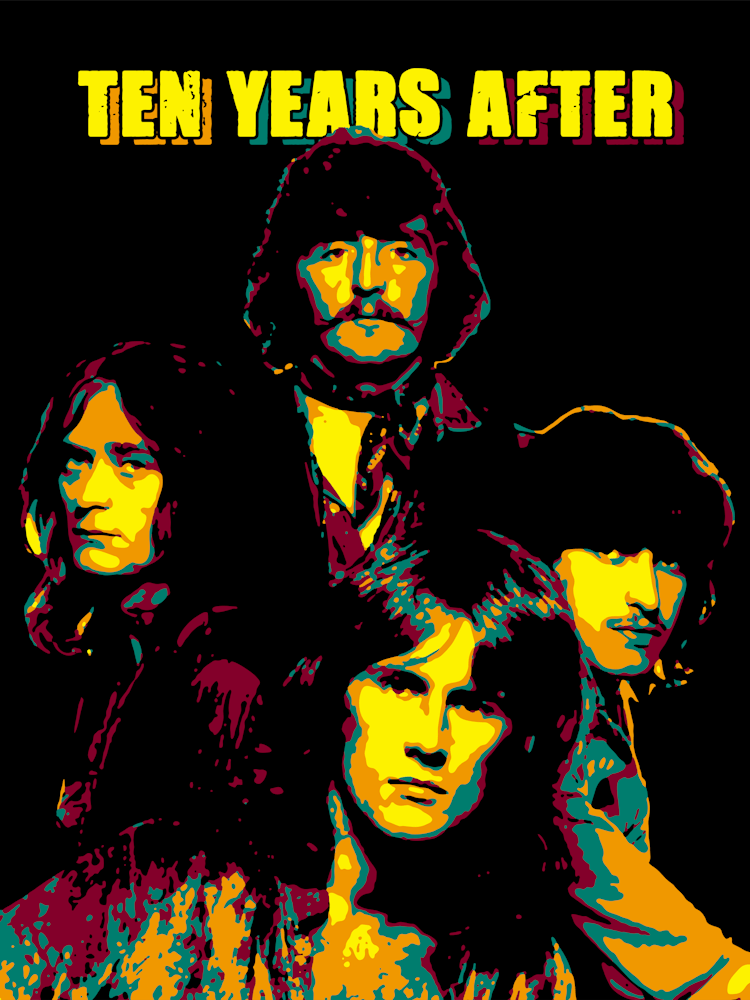 Ten Years After Blues Rock Music Legend