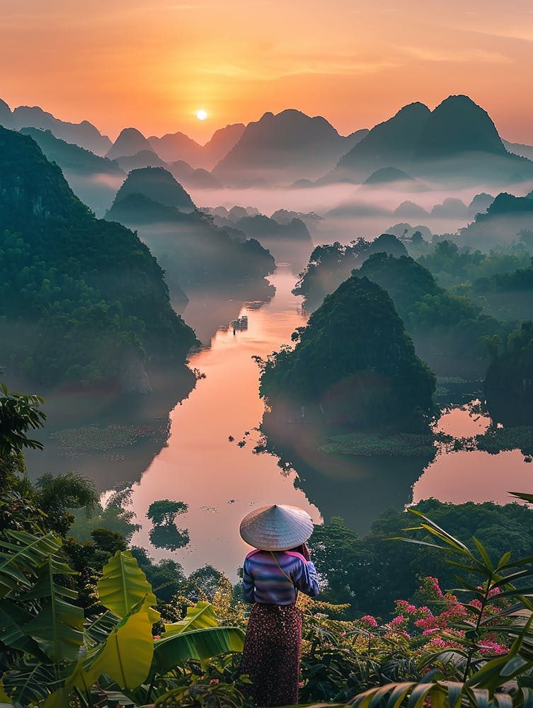 Sunrise In Vietnam 1