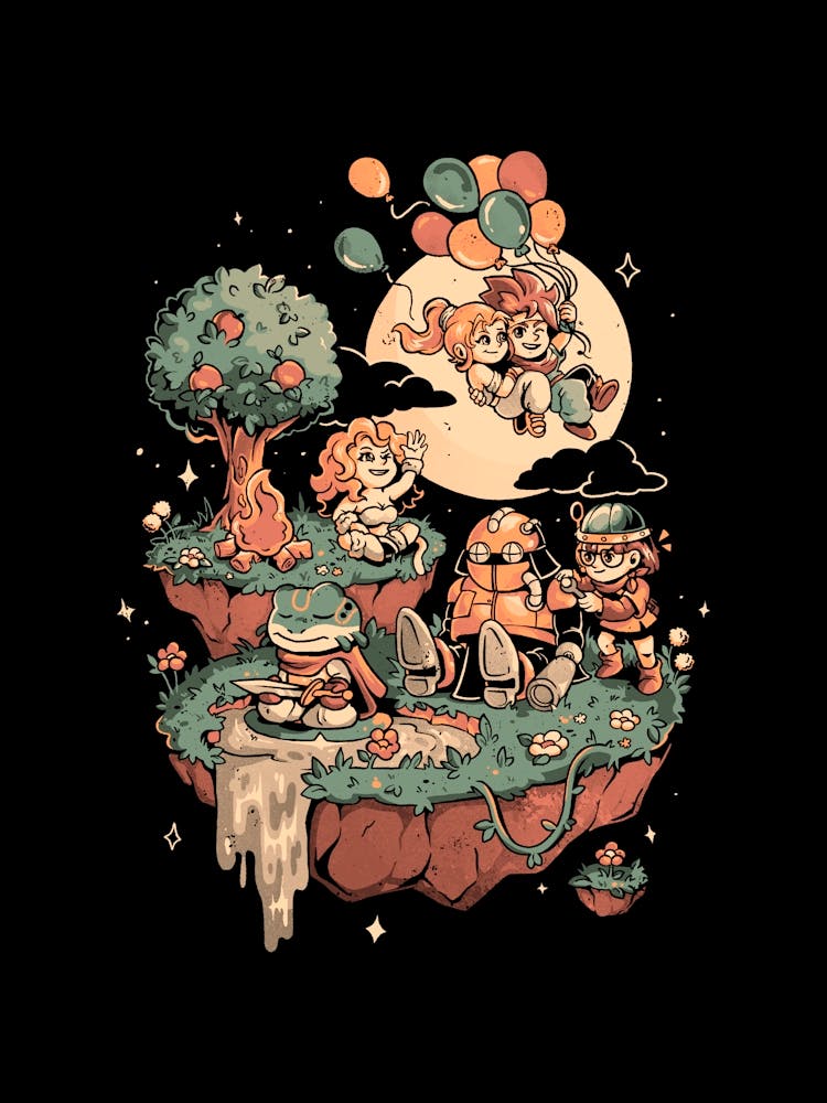 Chrono Island Cute Retro Game 1