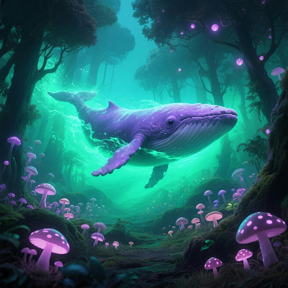 Whale In The Forest