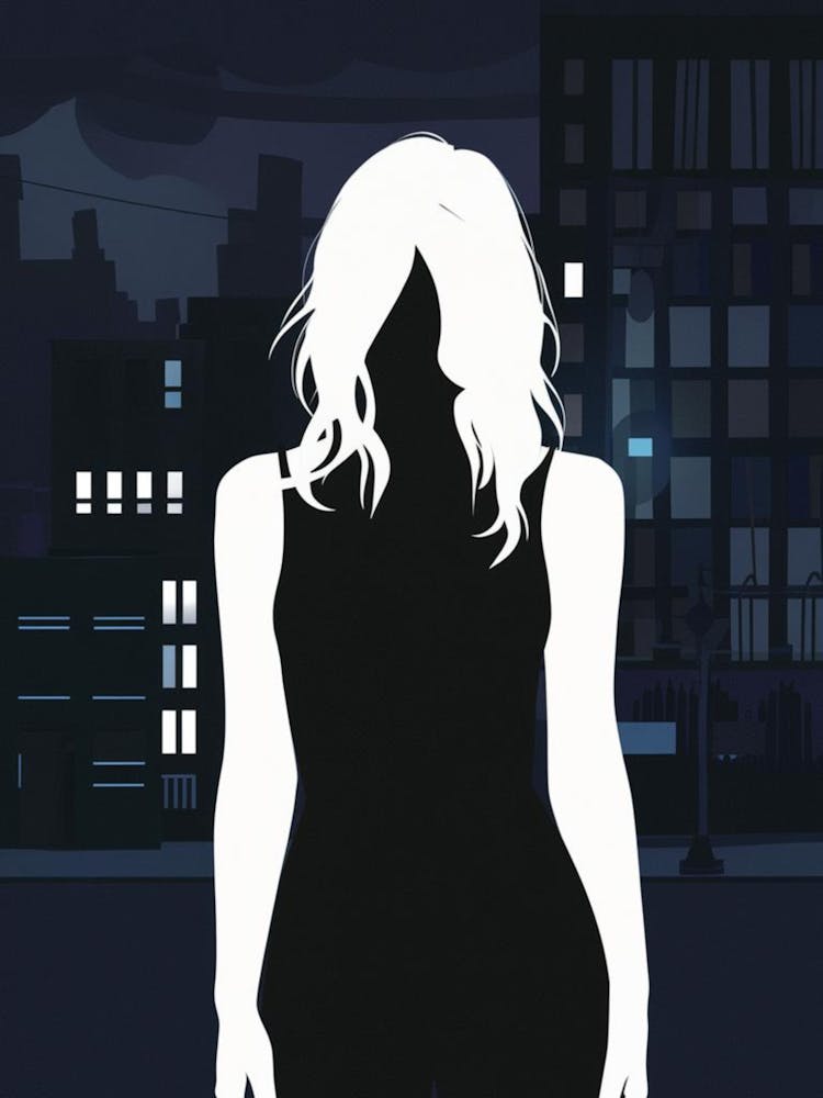 Silhouette Of A Woman