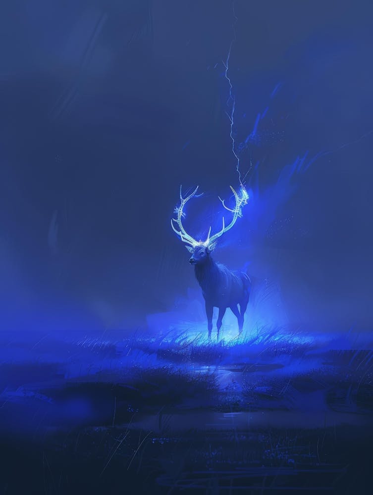Lightning Deer