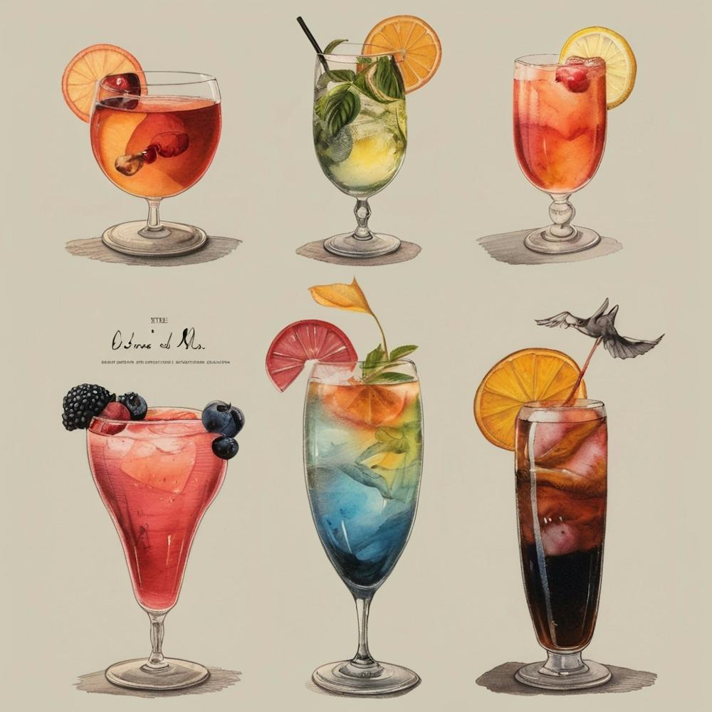 Default Drinks Inspired By Art And Literature Aesthetic 1