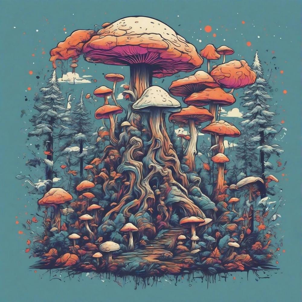 Leonardo Diffusion Xl Create A Psychedelic Tshirt Design With 1 Transformed (1)