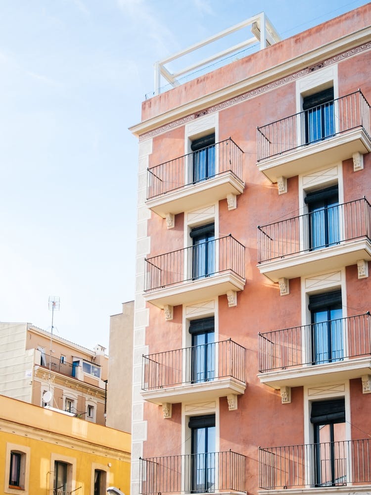 Bright Barcelona Buildings