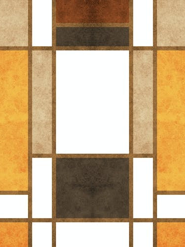 Mondrian Grid White 3