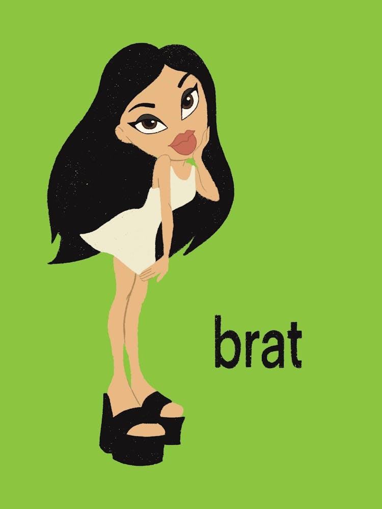 Charli xcx Bratz Doll - Brat