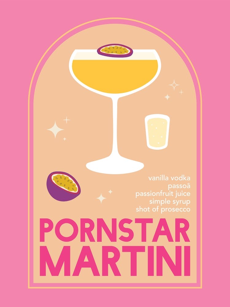 Pornstar Martini Cocktail