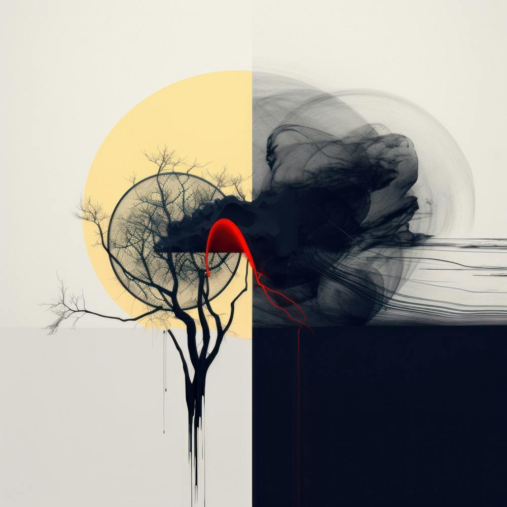 Minimalist Abstract Square 12 1