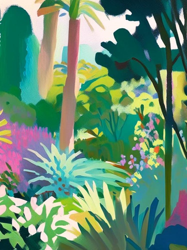Descanso Gardens, Usa Abstract Still Life