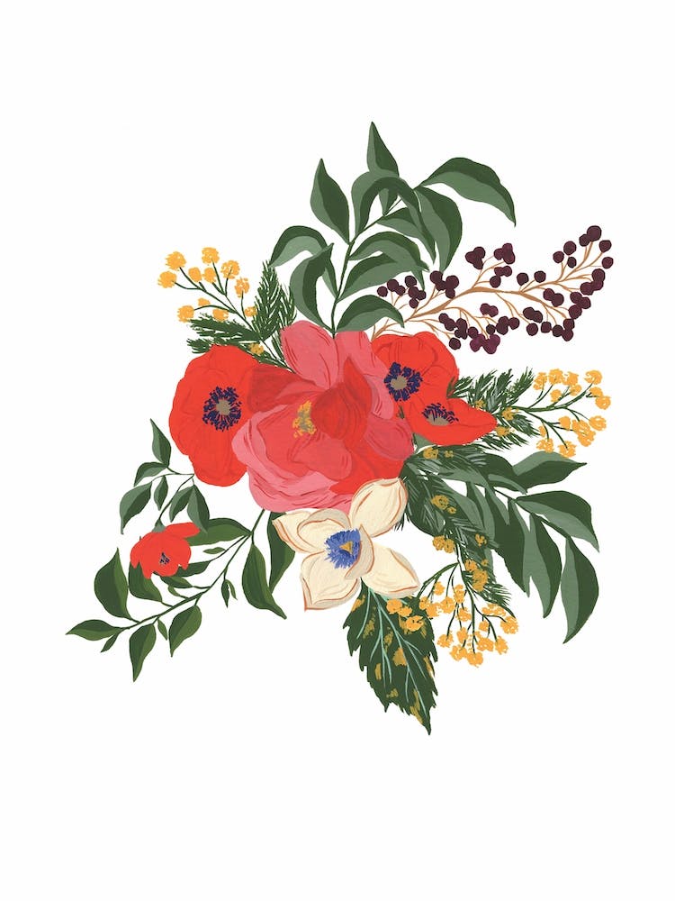 Fleurs Rouges