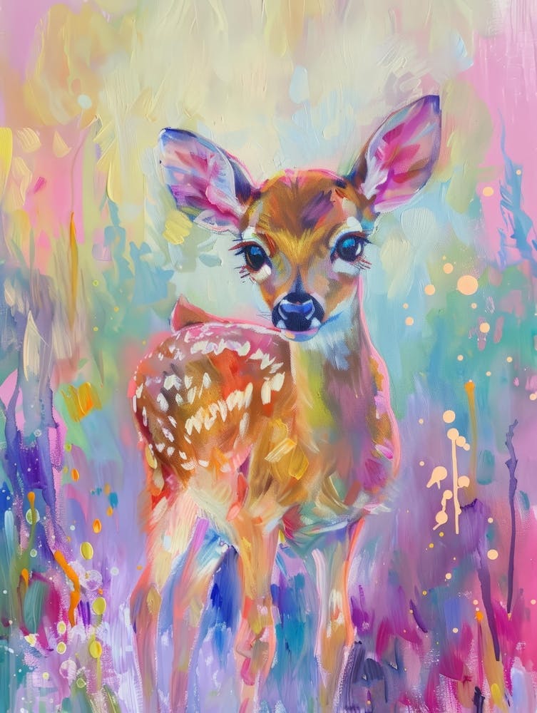 Fawn Painting 3