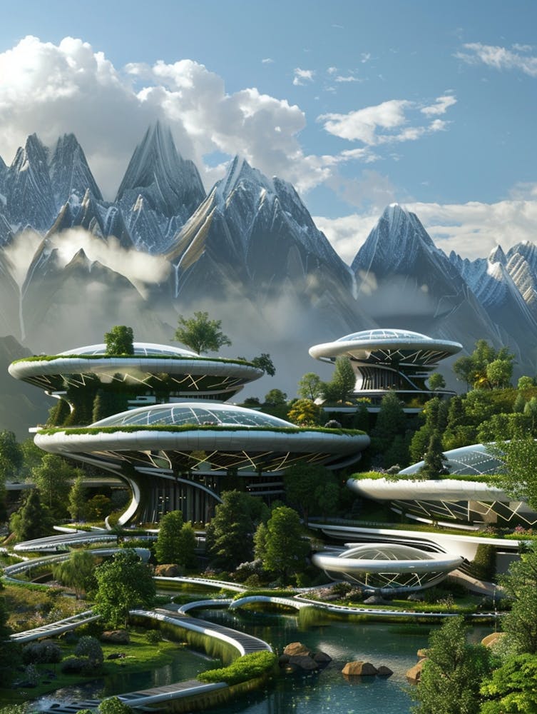 Futuristisches Design