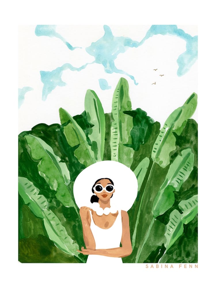 Sunny Portrait by Sabina Fenn