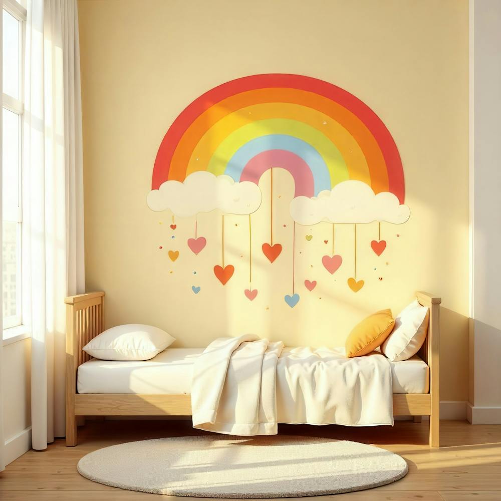 Rainbows And Hearts