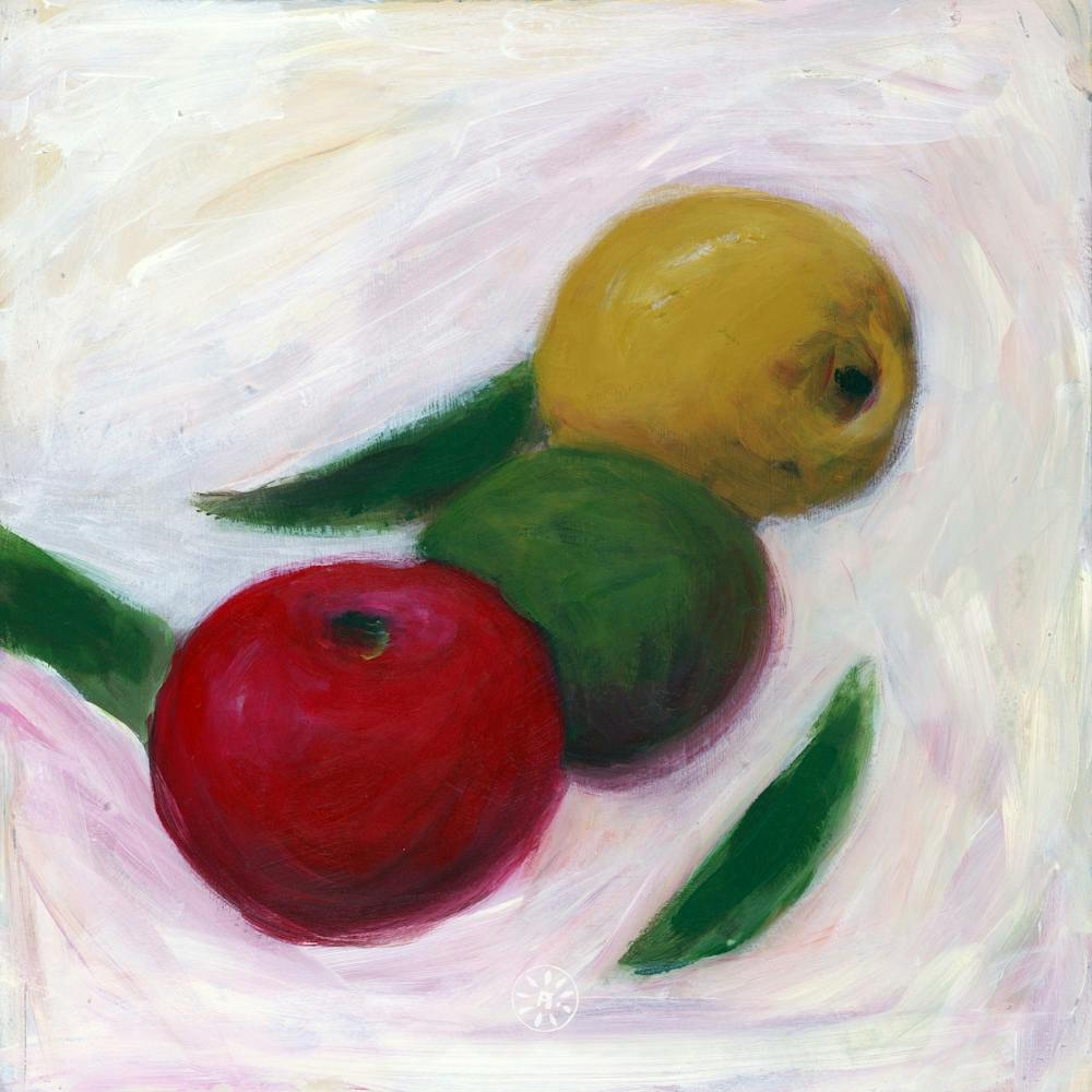 Three Apples