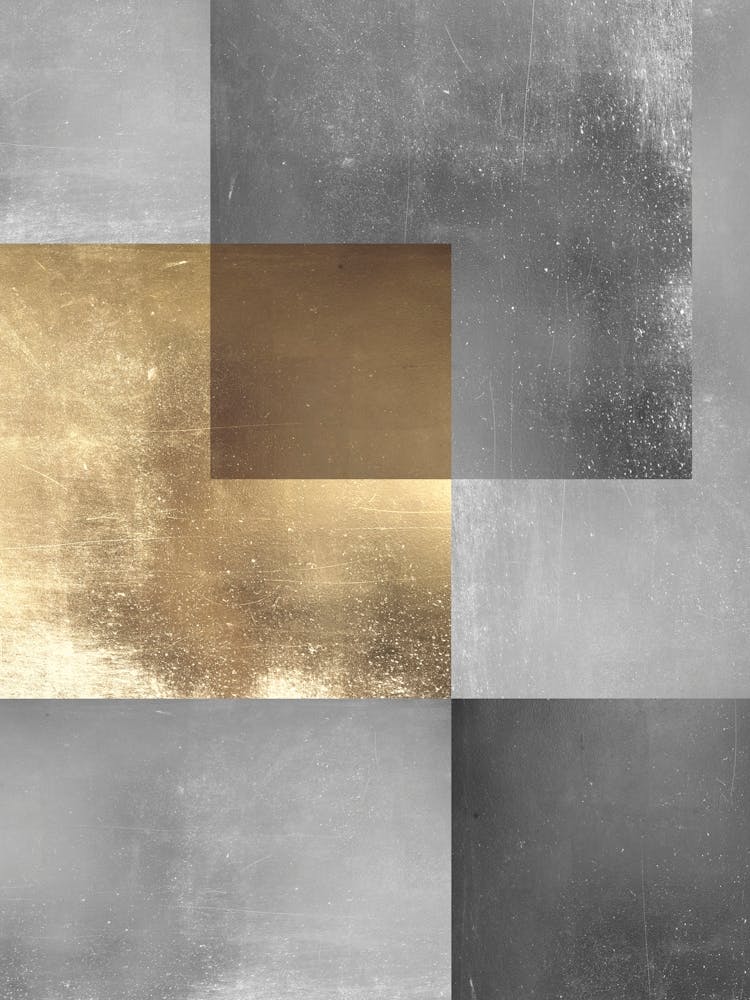 Metal and gold geometry 4