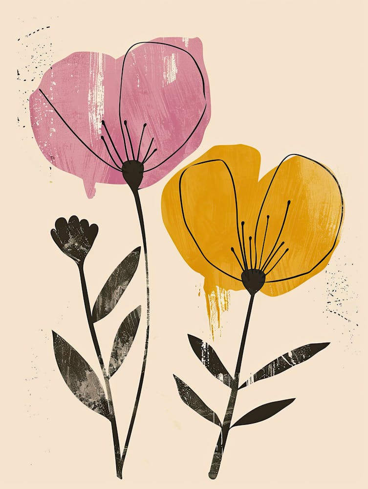 Houston Flower Market Boho Minimalist Style
