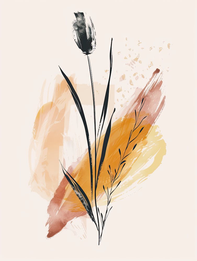 Pastel Harmony Mid Century Style