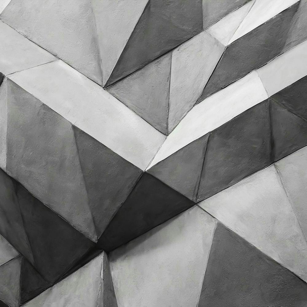 Firefly Abstract Geometry Of Black And White Wall Background; Textured Backdrop 97288