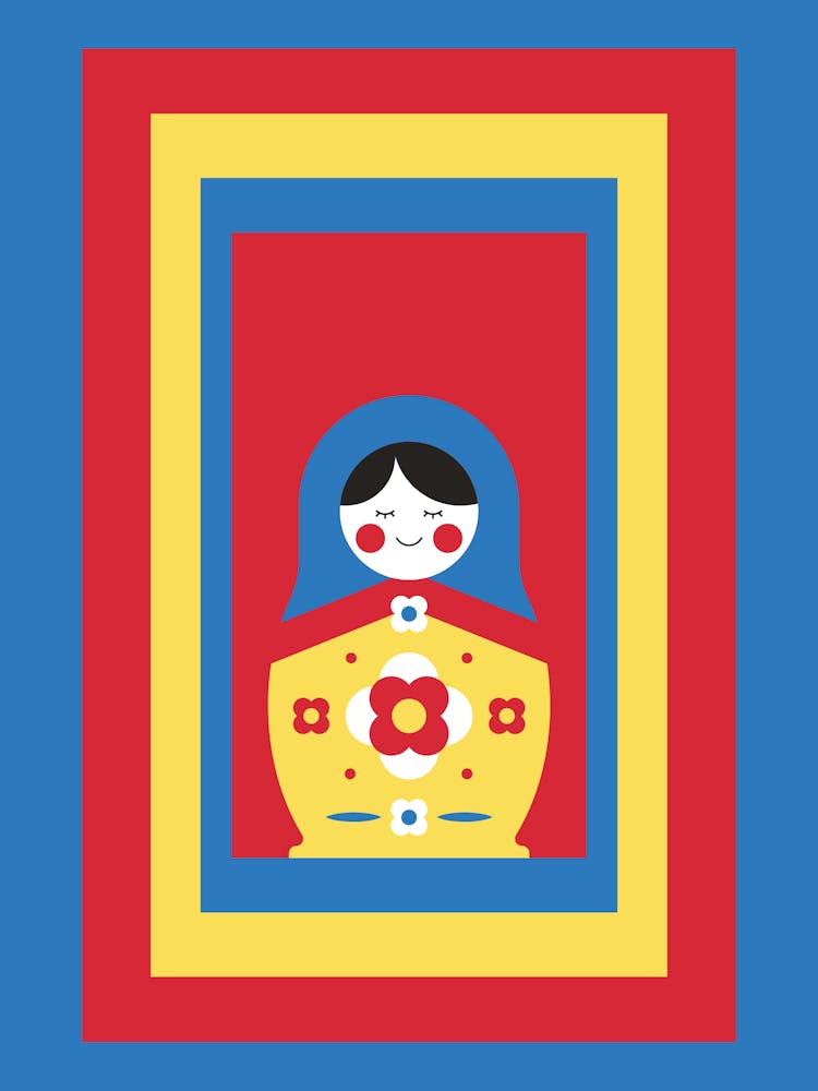 Russian Doll With a Smile