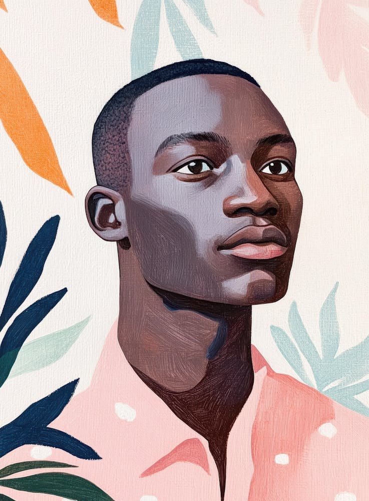 Portrait Of A Black Man 6