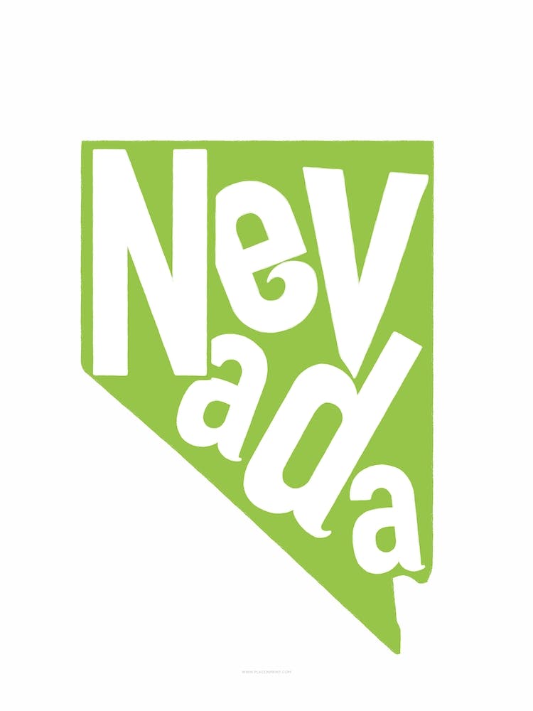 Nevada State Typography