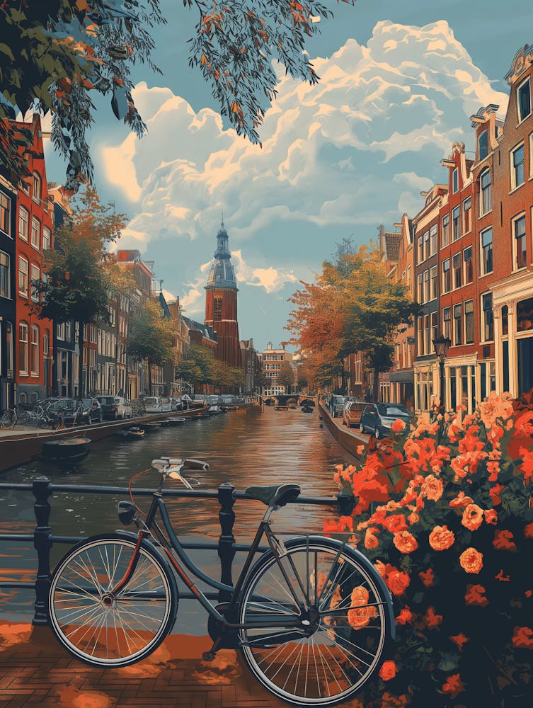 Amsterdam In The Spring