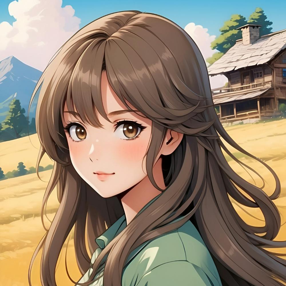 Girl In A Field