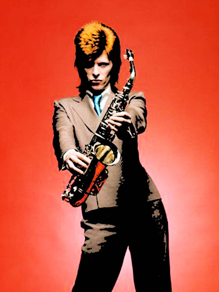 David Bowie Saxophone