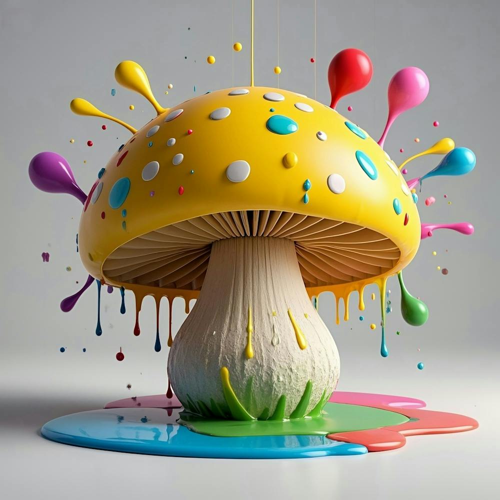 Colorful Mushroom