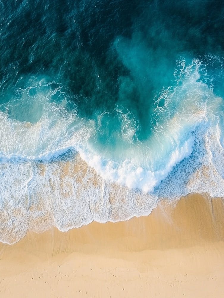 Aerial View Of A Beach 79
