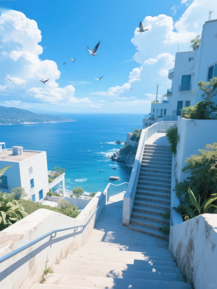 Treppe zum Meer 2