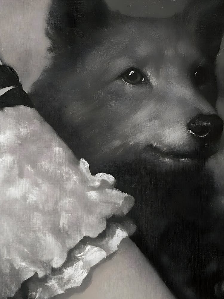Chien En Robe