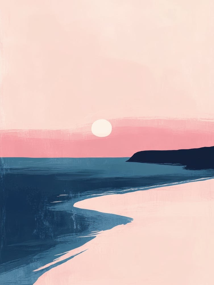 Sunset At The Beach 1