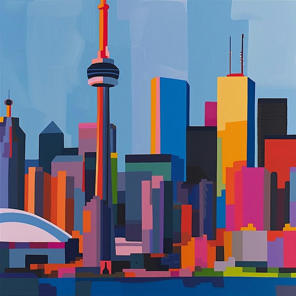 Abstract Travel Collection Toronto Canada 4