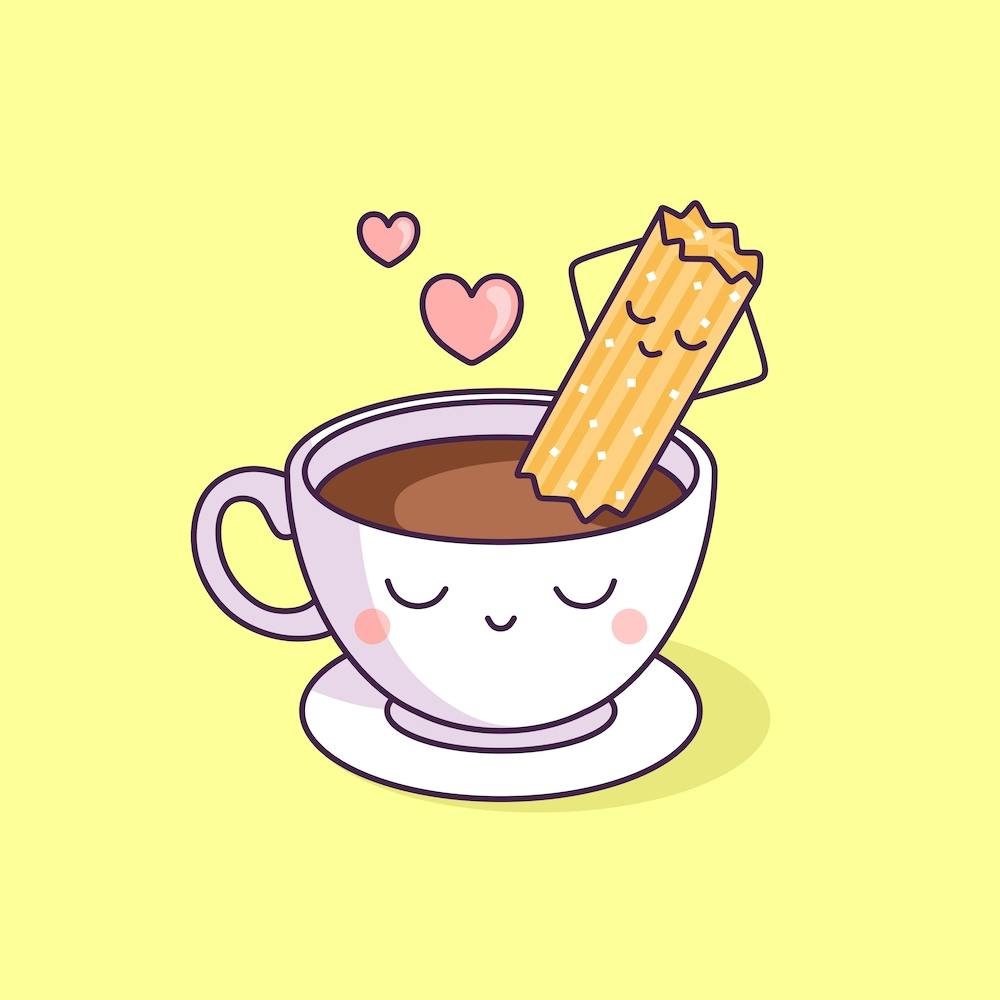 Chocolate And Churro Square