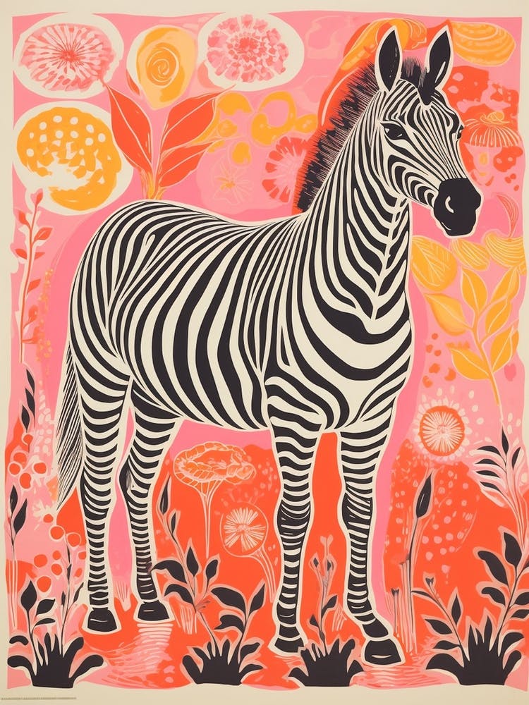 Zebra Coral Pattern 1