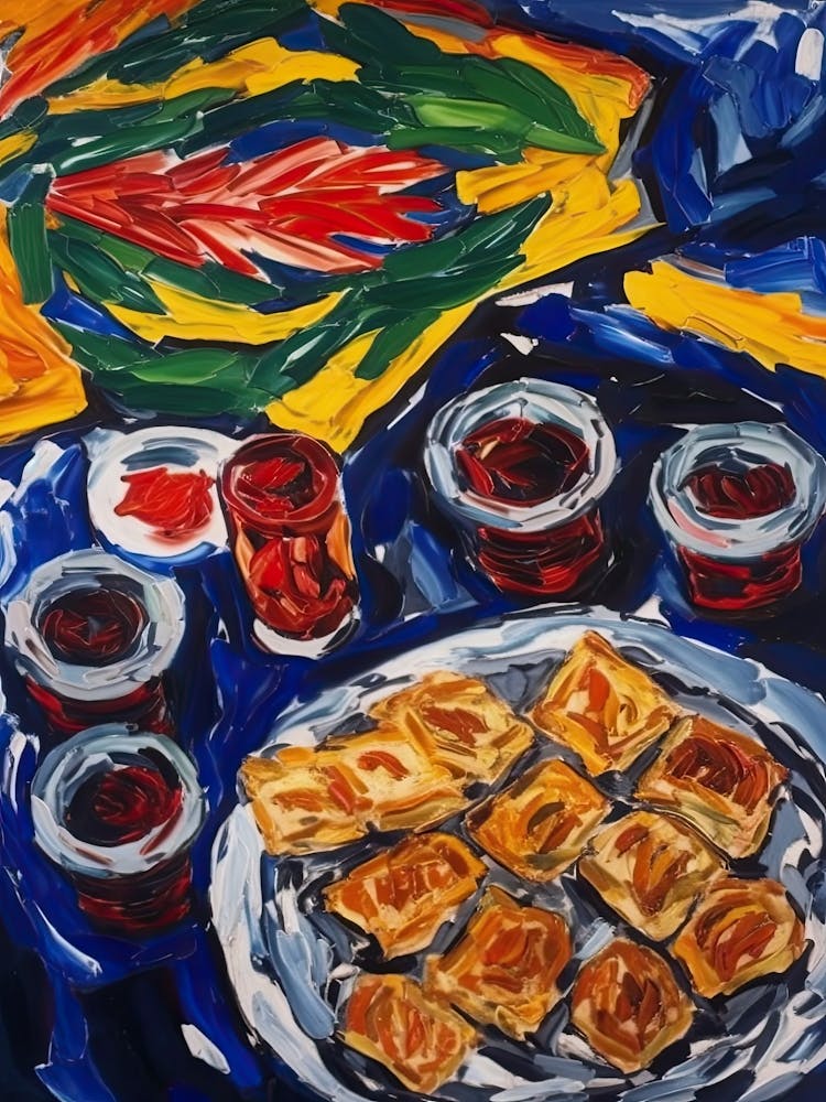 Baklava Painting 1
